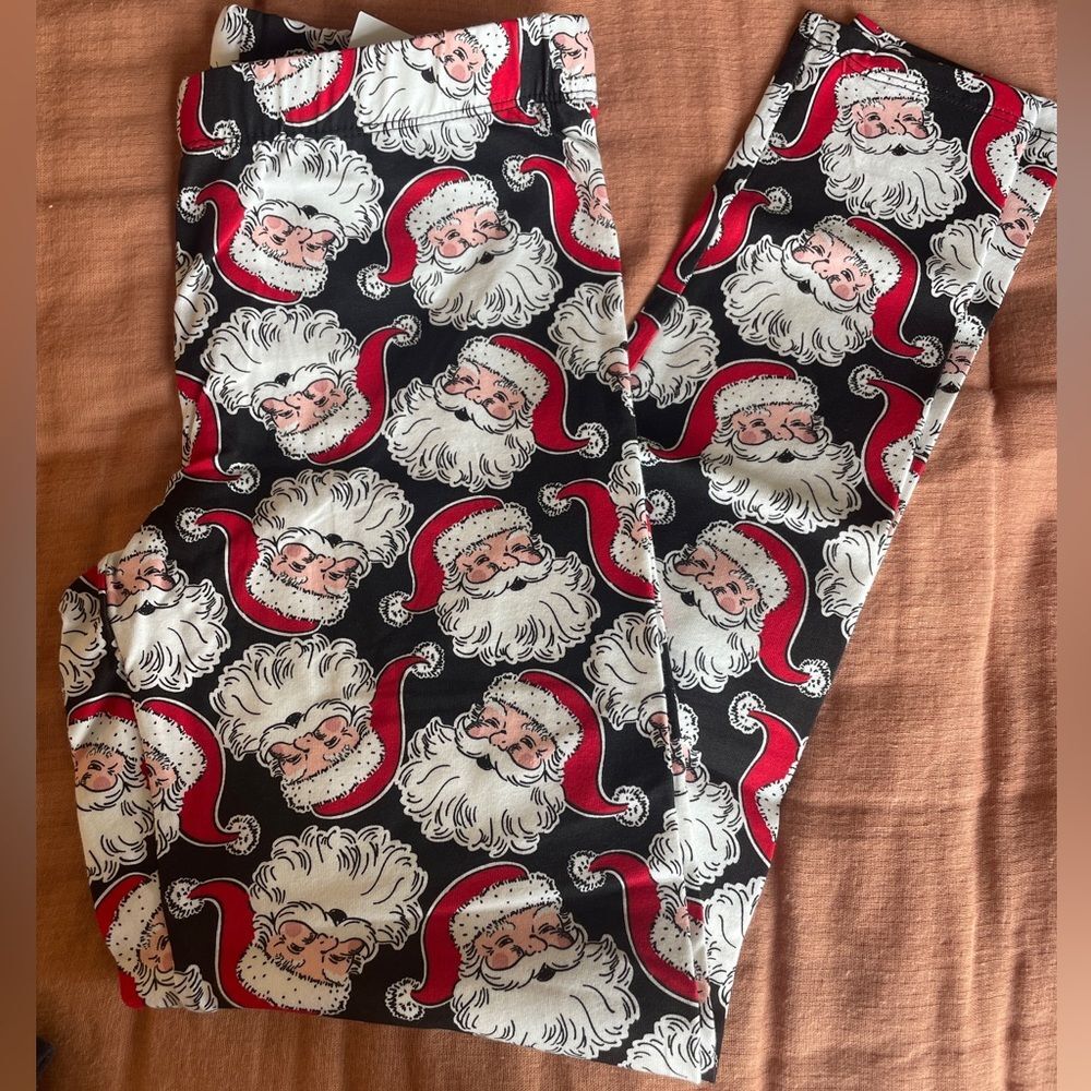 NOBO Santa leggings NWT size small 3/5